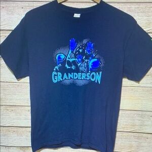 Gildan Dark Blue Graphic Tee